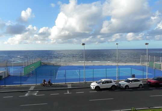 Apartment located directly by the sea